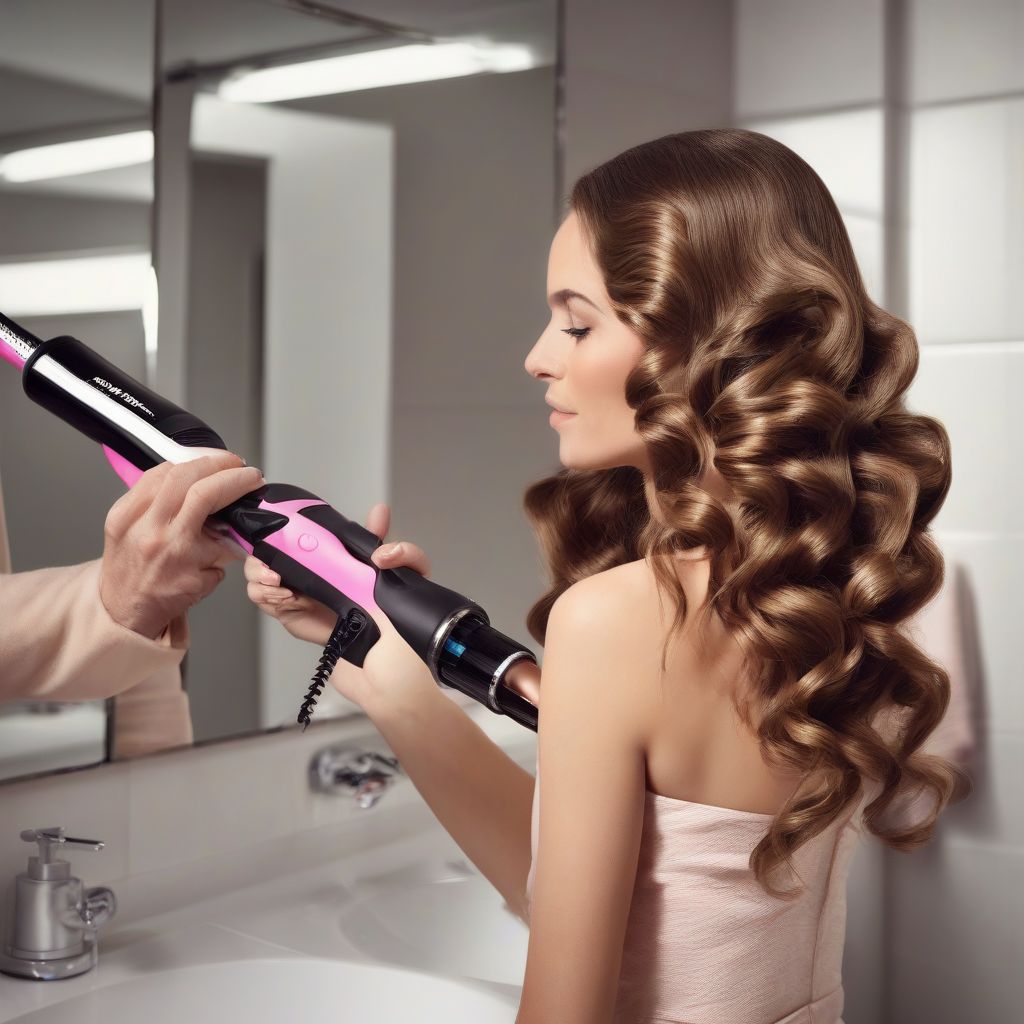 Babyliss Curling Wand Tutorial